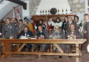 Inaugurazione della Ca’ de Bé, Bertinoro, 1971.